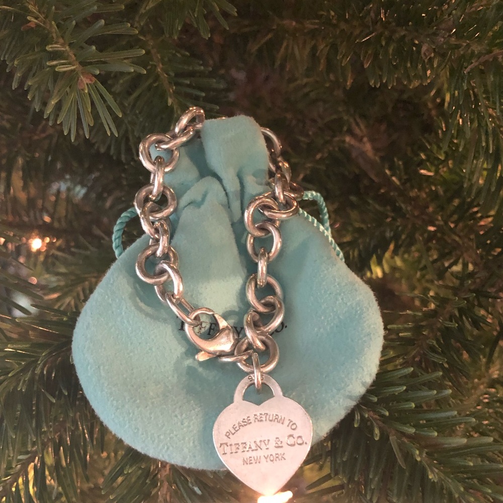 Return To Tiffany Heart Tag Charm Bracelet